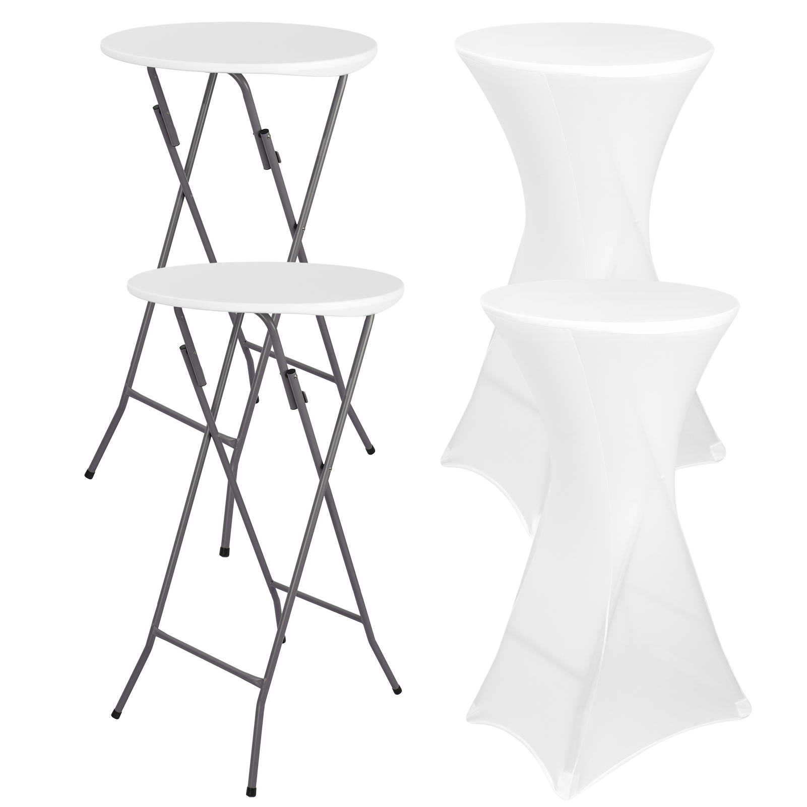 Furniture Leg Set - Ensemble de 2 tables hautes de