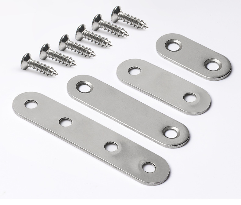 Furniture Grade Hardware - Plaque de raccordement d'angle en acier