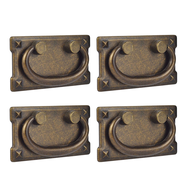 Furniture Hardware Design - Poignées de tiroir en Bronze Antique