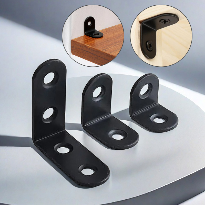Shelf Bracket Pair - Support d'angle droit en L, 12