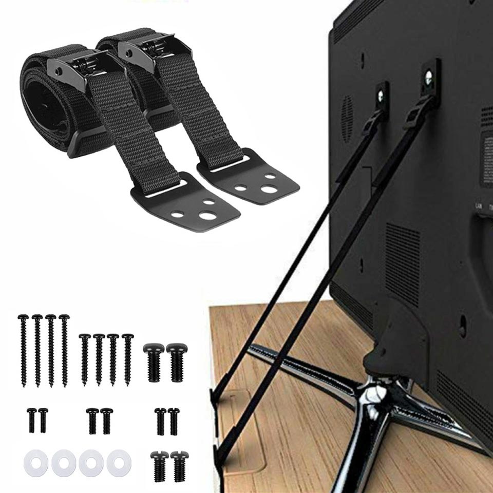 Furniture Interlocking Hardware - Paquet de 2 sangles de sécurité