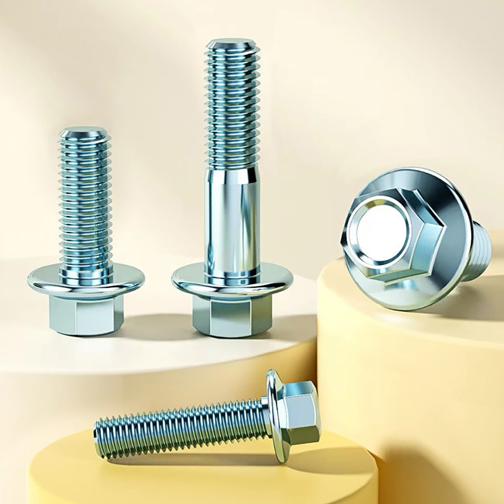 Furniture Grade Hardware - Vis à bride hexagonale zinguées de