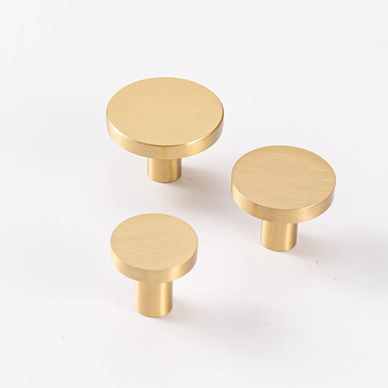 Boutons de tiroir ronds en lai - Drawer Pull Gold avis et prix