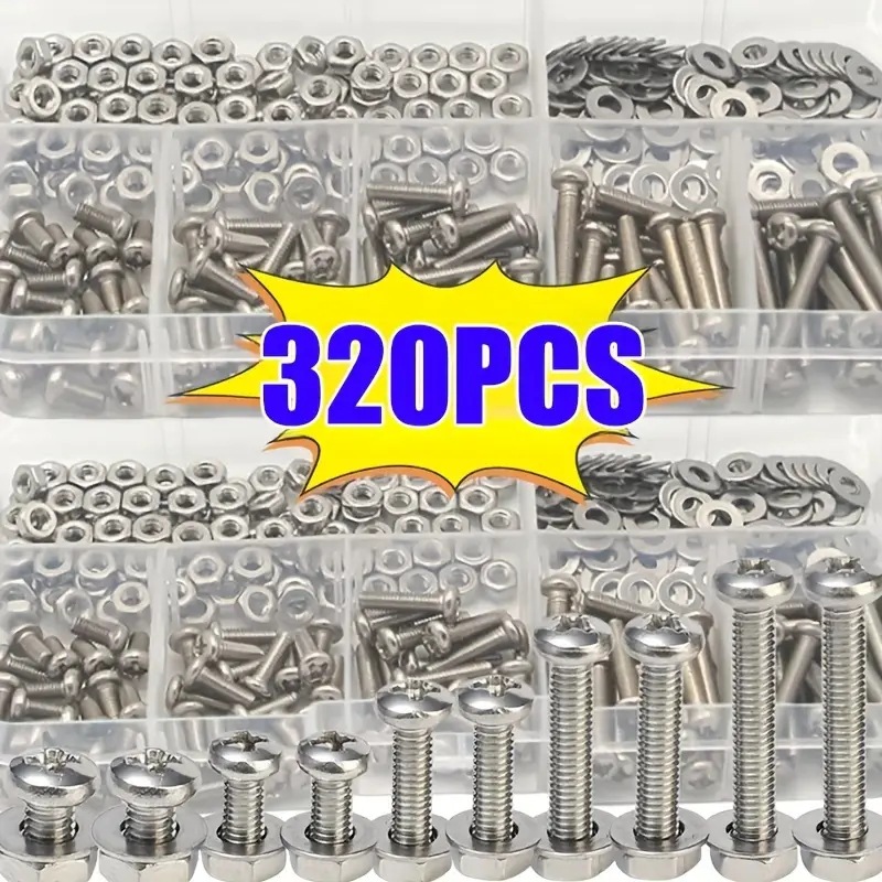 Jeu d'écrous et de boulons hex - Furniture Hardware Repair avis et prix
