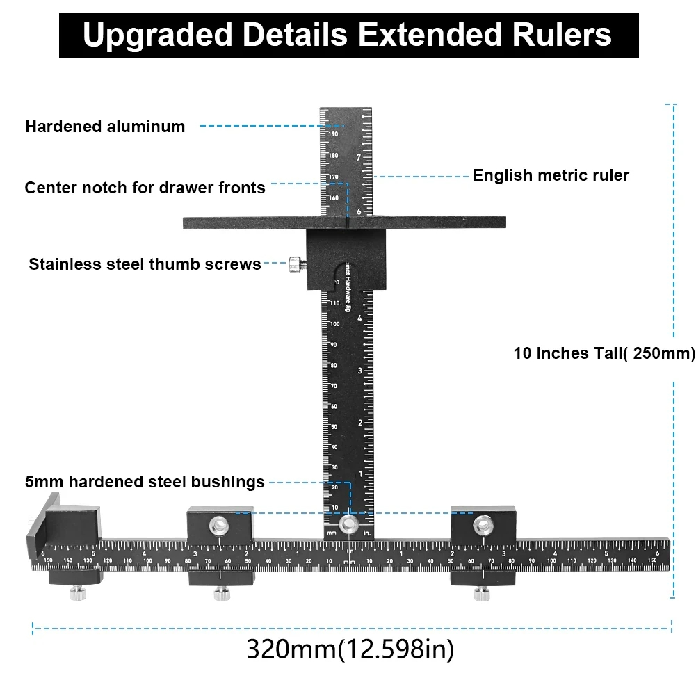 Guide de perçage réglable pour - Furniture Hardware Design avis et prix