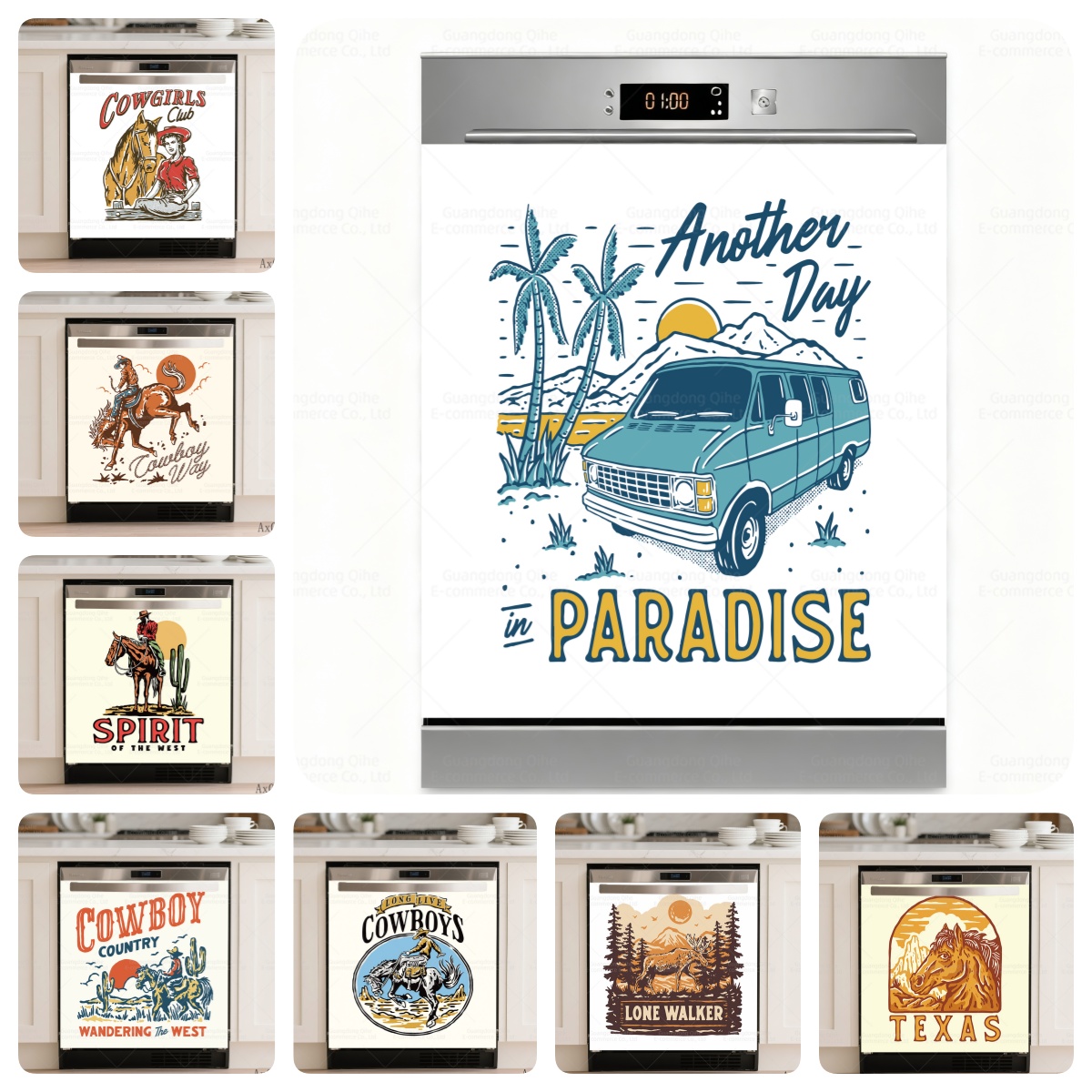 Autocollants imperméables West - Furniture Paradise & Hardware Ghaziabad avis et prix