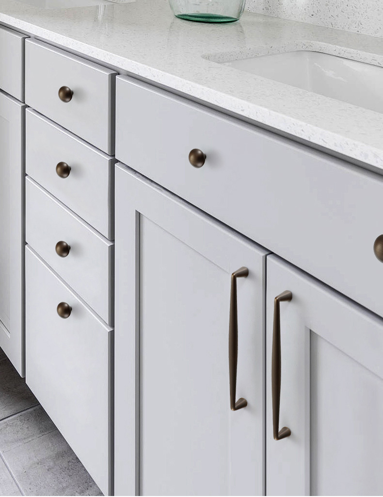 Boutons et poignées d'armoire  - Drawer Pull Gold avis et prix