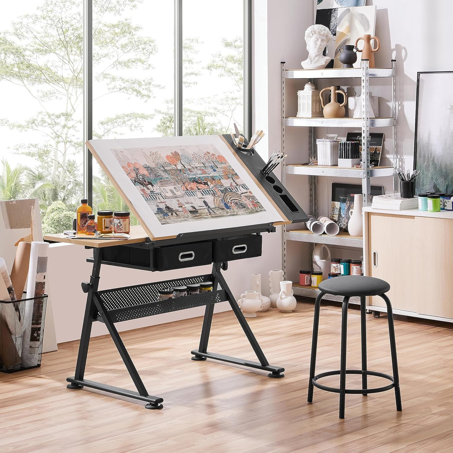 Table de dessin réglable avec  - Home Furniture & Hardware Trading avis et prix