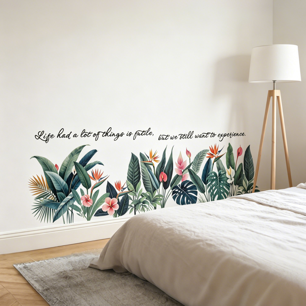 Autocollants muraux de feuille - Furniture Paradise & Hardware Ghaziabad avis et prix
