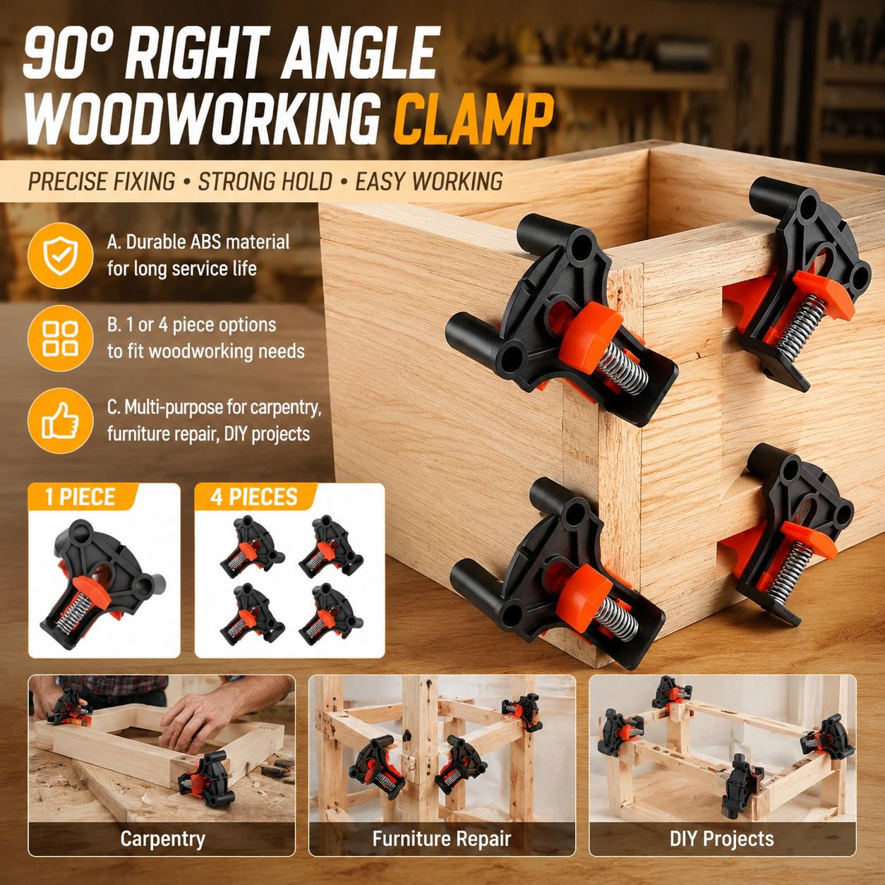 Kit de pinces d'angle à 90 deg - Furniture And Hardware avis et prix