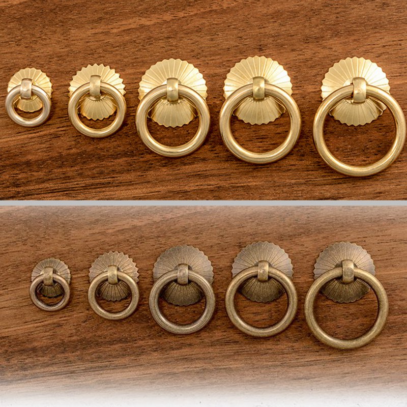Vintage En Laiton Armoire Anne - Drawer Pull Gold avis et prix
