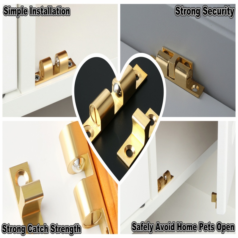 Loquet à bille pour porte de p - Furniture Interlocking Hardware avis et prix
