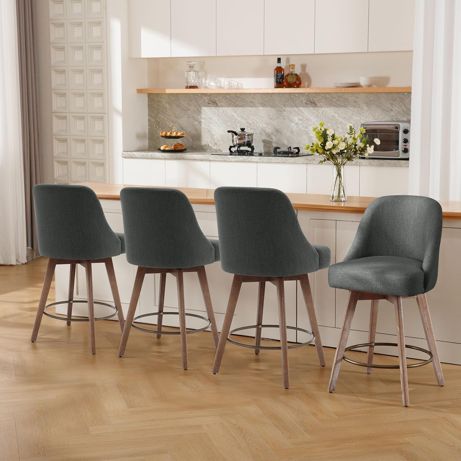 Ensemble de 4 tabourets de bar - Furniture Leg Set avis et prix