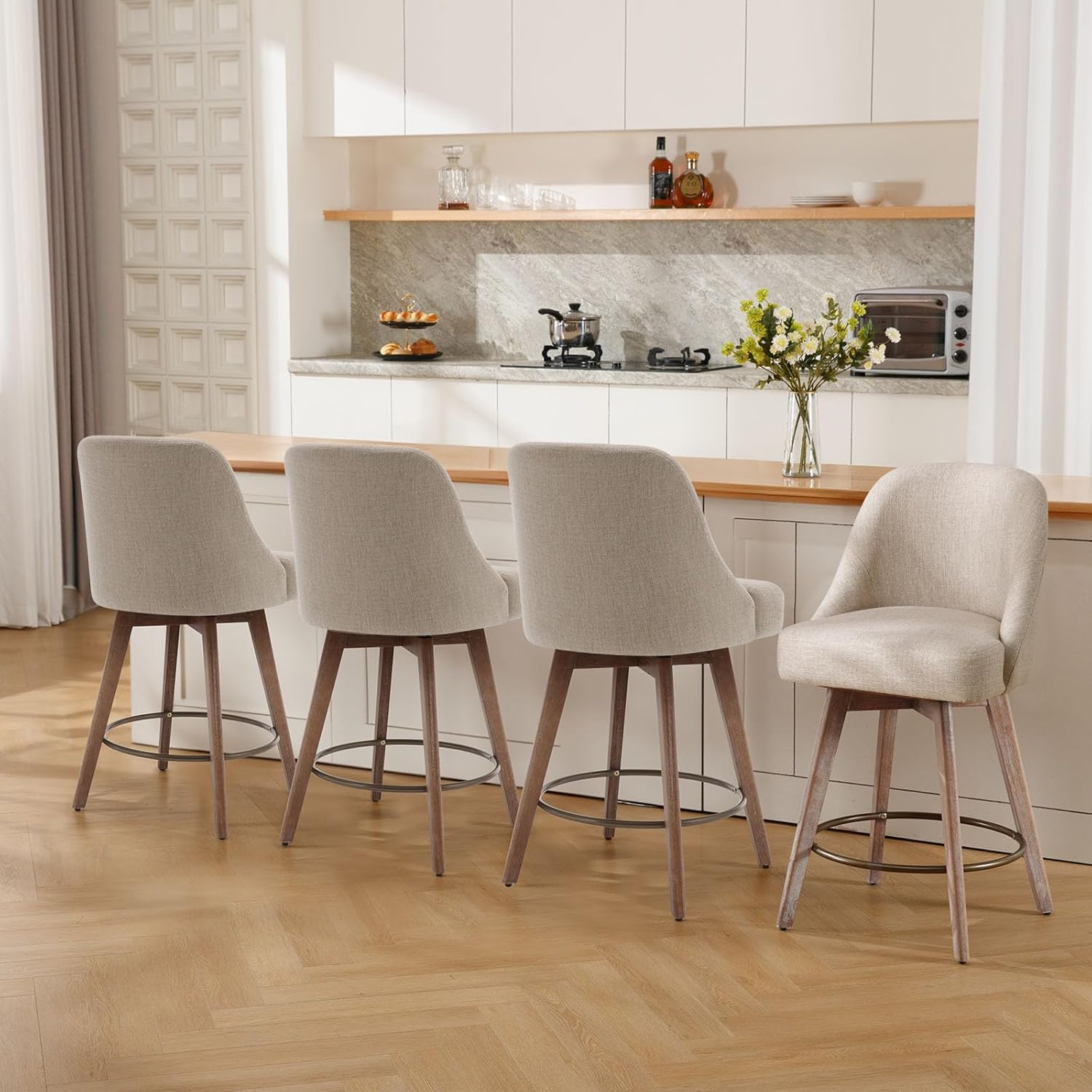 Ensemble de 4 tabourets de bar - Furniture Leg Set avis et prix