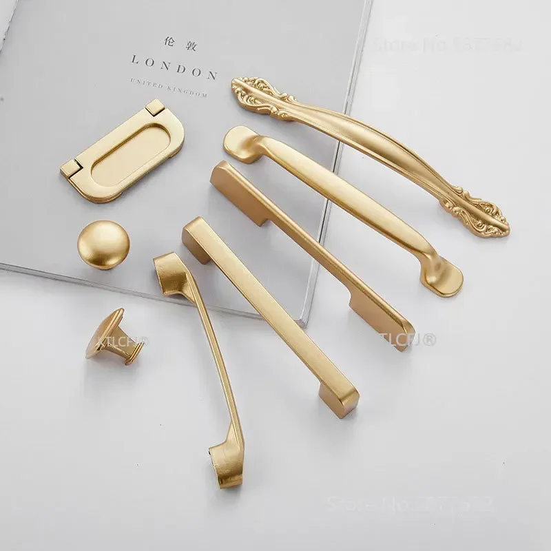 Bouton de placard de cuisine c - Drawer Pull Gold avis et prix