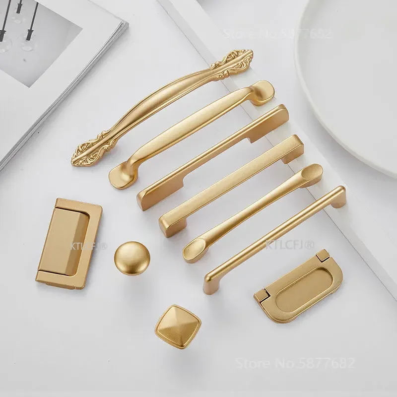 Bouton de placard de cuisine c - Drawer Pull Gold avis et prix