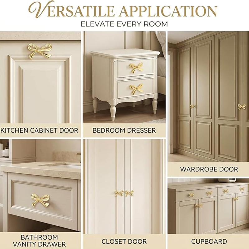 2/4/8 Pièces Poignées de tiroi - Drawer Pull Gold avis et prix