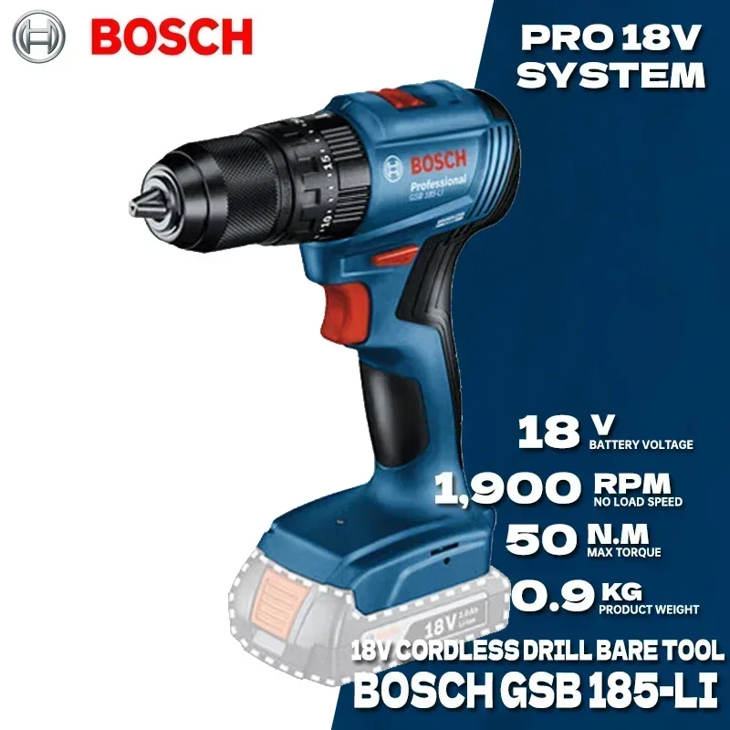 Perceuse à percussion sans fil - Bosch Drill Gsb 18V avis et prix